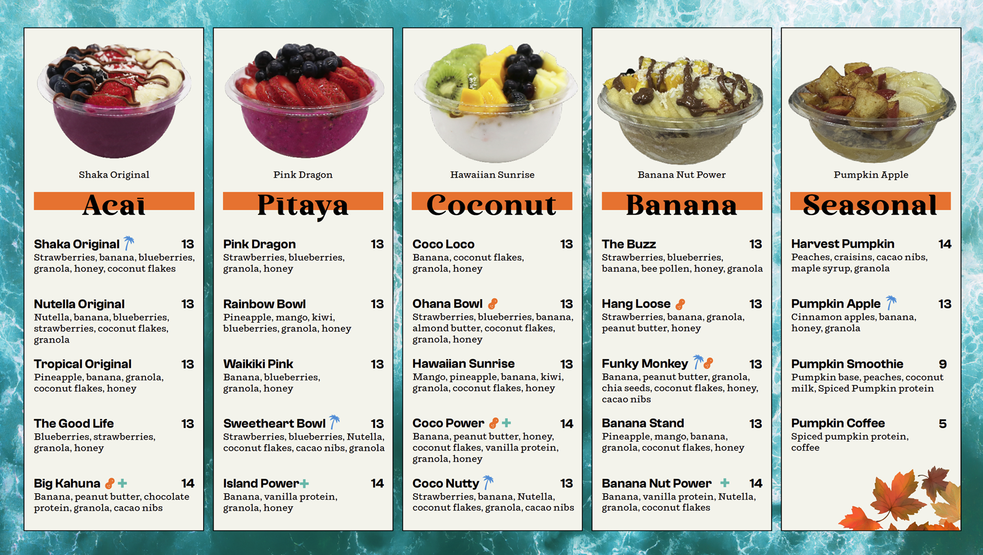 shake cafe howell menu