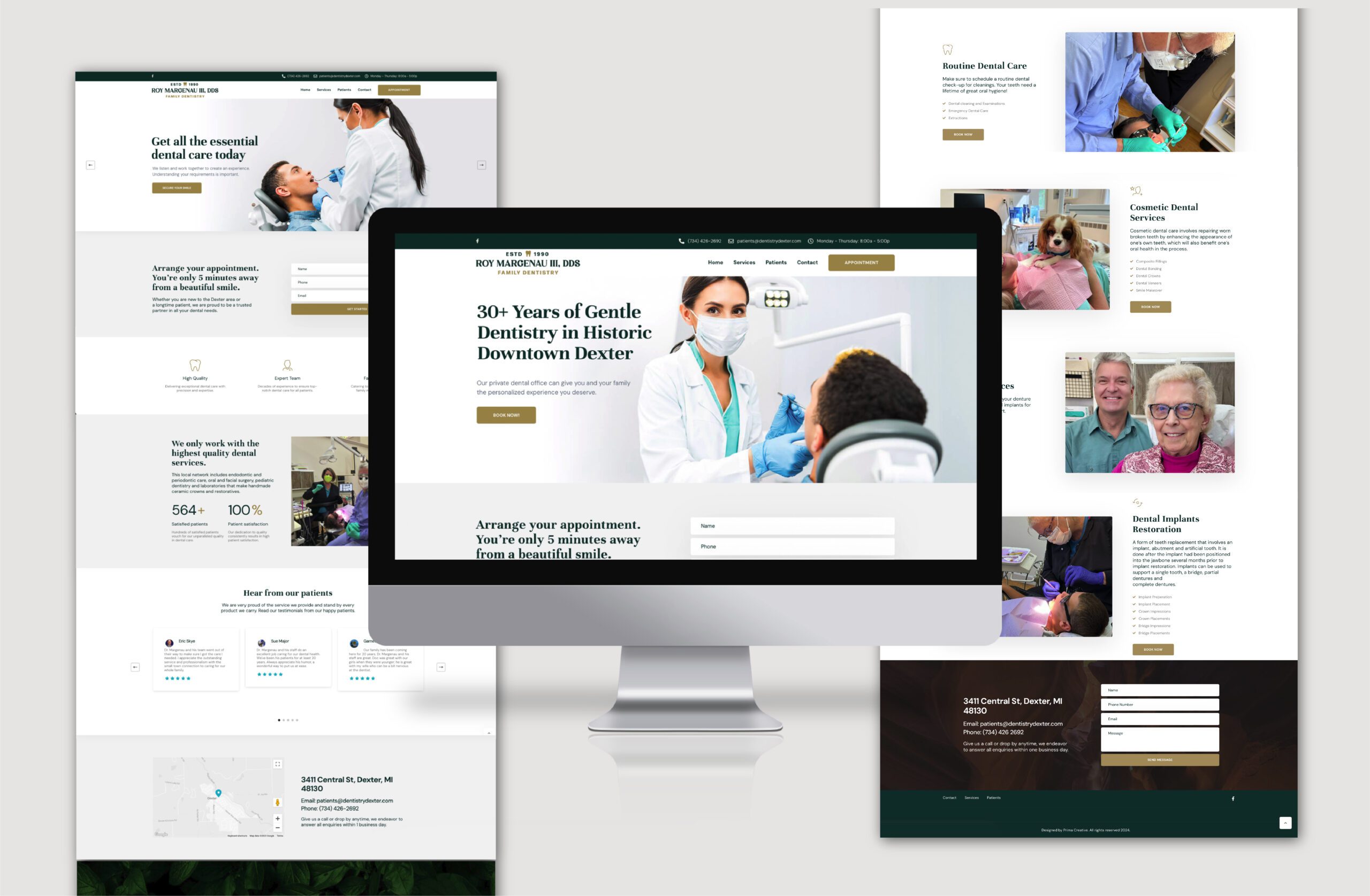 dentist website