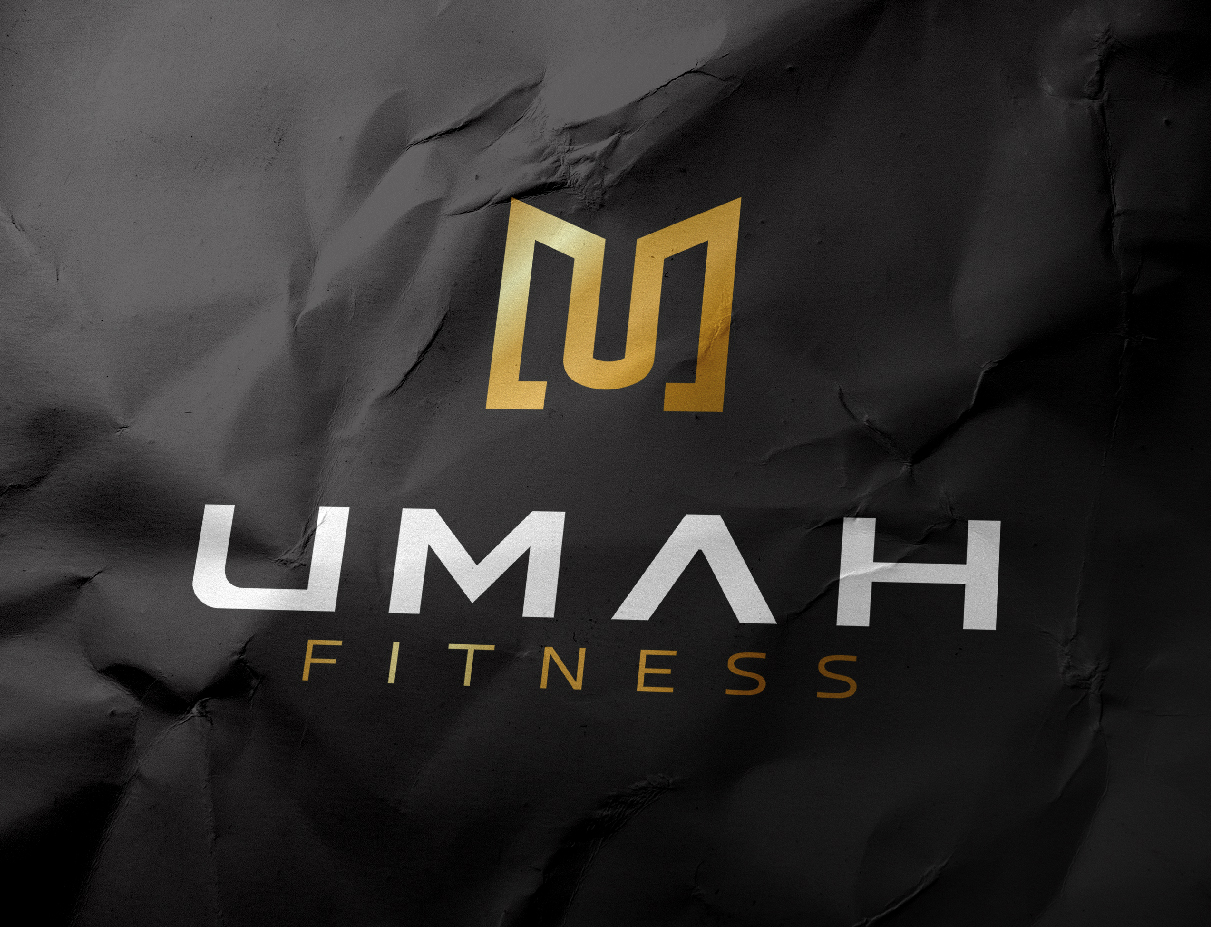 alt tag umah fitness logo mock up