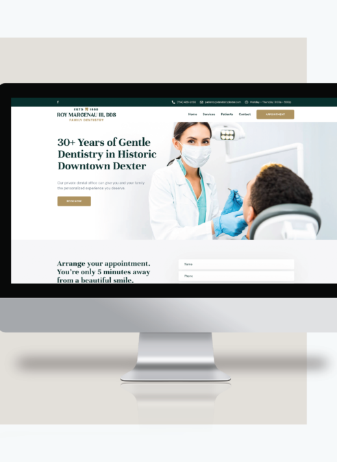 dentist website